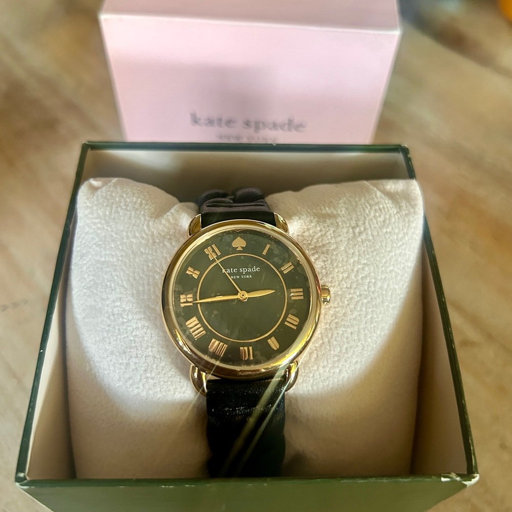 Kate Spade Gold and Black Watch